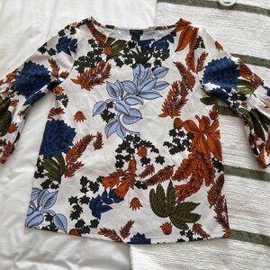 Ann Taylor Factory Floral Blouse
